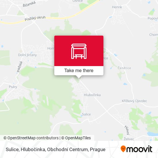 Sulice, Hlubočinka, Obchodní Centrum map