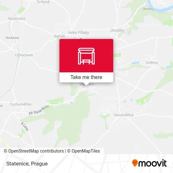 Карта Statenice