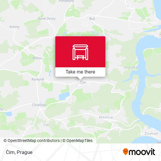 Карта Čím