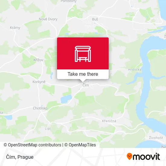 Карта Čím