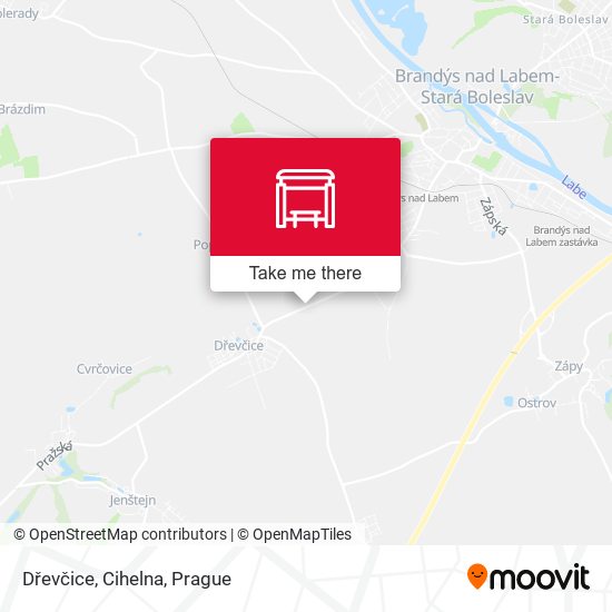 Dřevčice, Cihelna map