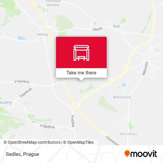Sedlec map