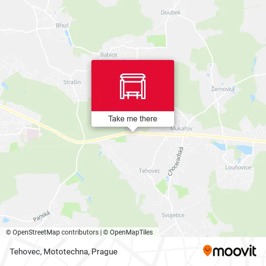 Карта Tehovec, Mototechna
