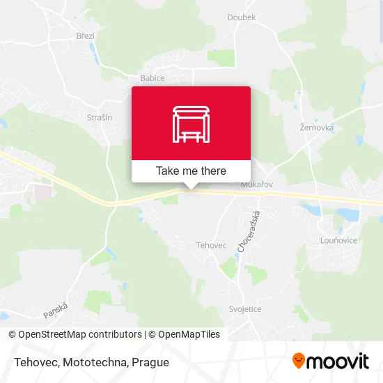 Карта Tehovec, Mototechna