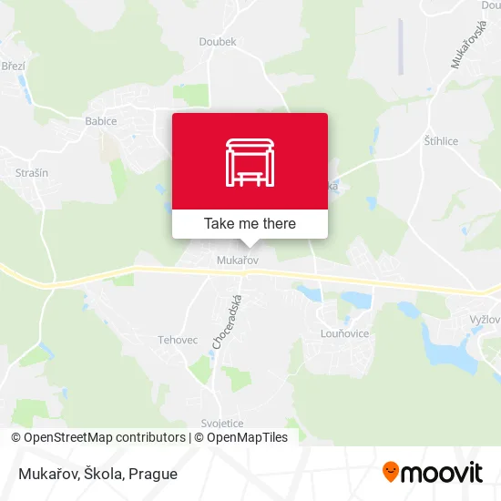 Карта Mukařov, Škola