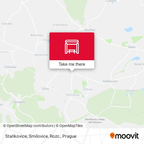 Staňkovice, Smilovice, Rozc. map