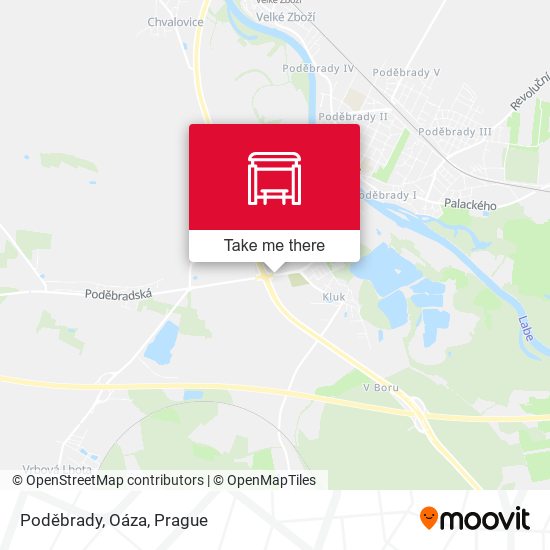 Poděbrady, Oáza map