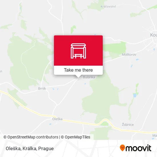 Карта Oleška, Králka