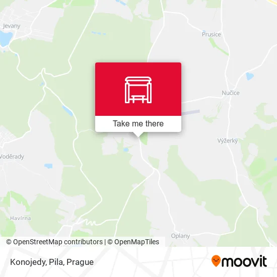 Карта Konojedy, Pila
