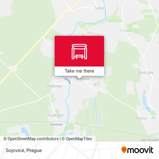 Карта Sojovice