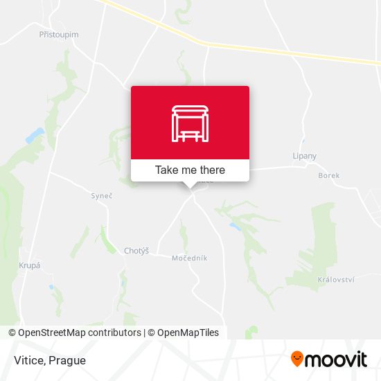 Карта Vitice