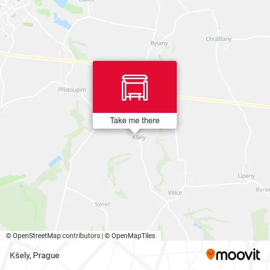 Карта Kšely