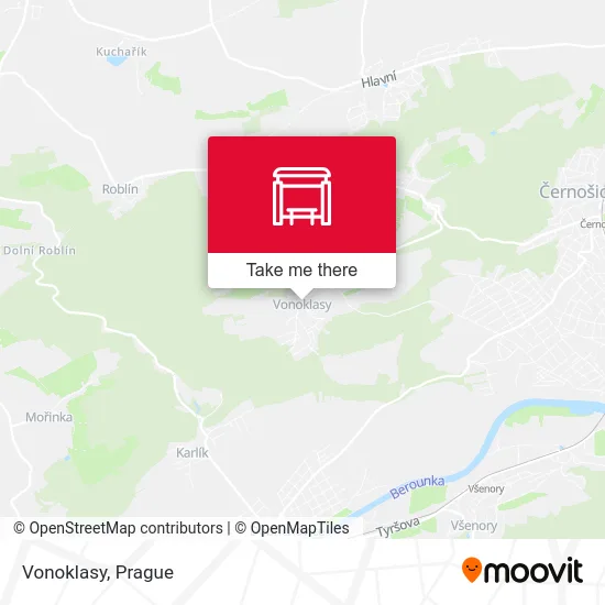 Карта Vonoklasy