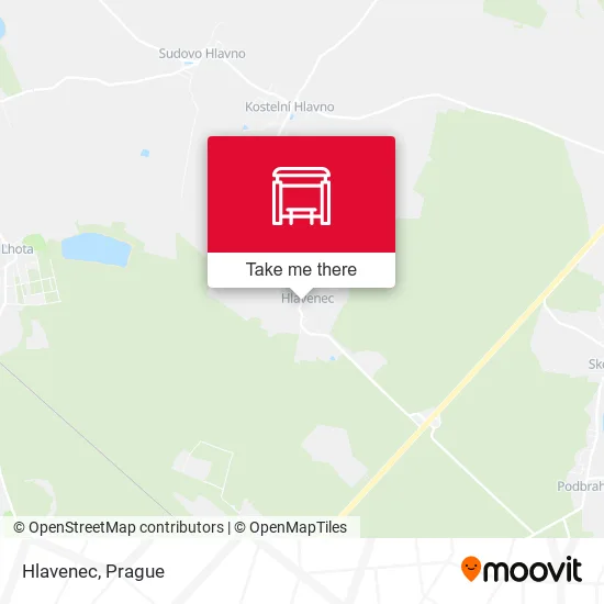 Карта Hlavenec