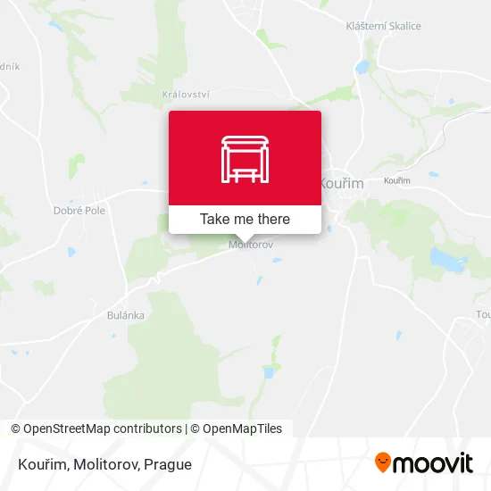 Карта Kouřim, Molitorov