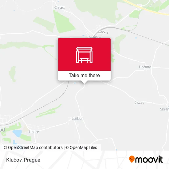 Карта Klučov