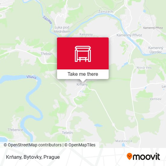 Krňany, Bytovky map