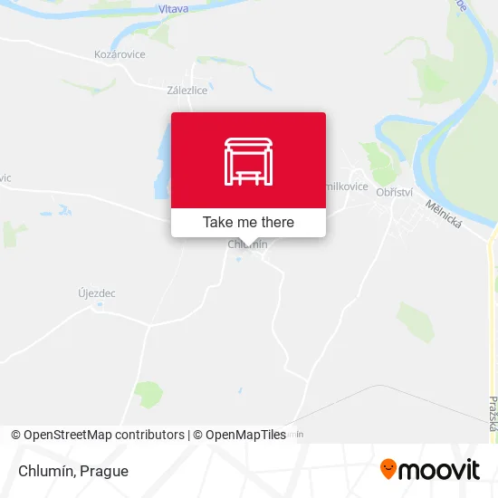 Карта Chlumín