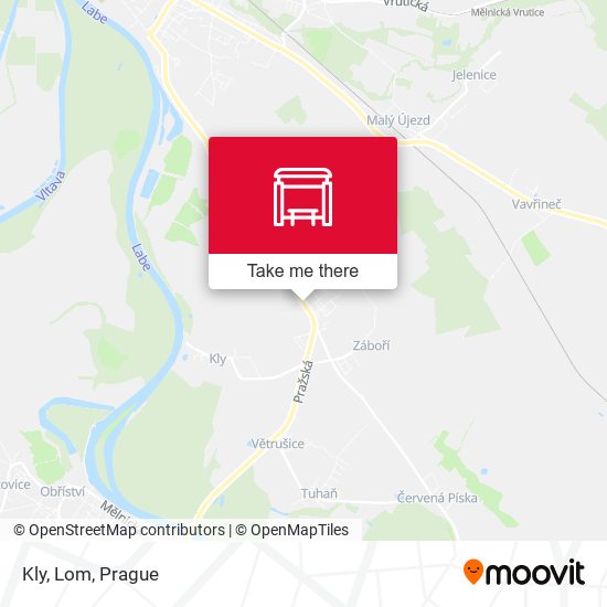 Карта Kly, Lom