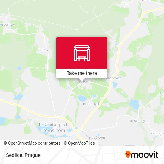 Карта Sedlice