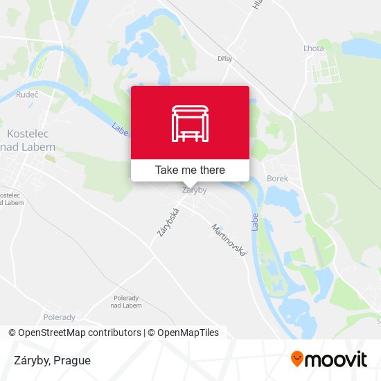 Карта Záryby
