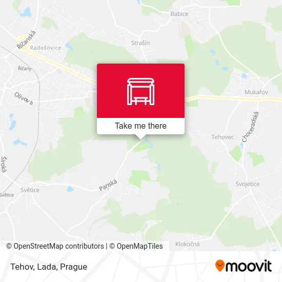 Карта Tehov, Lada