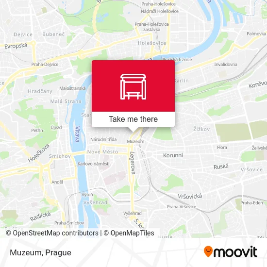 Карта Muzeum
