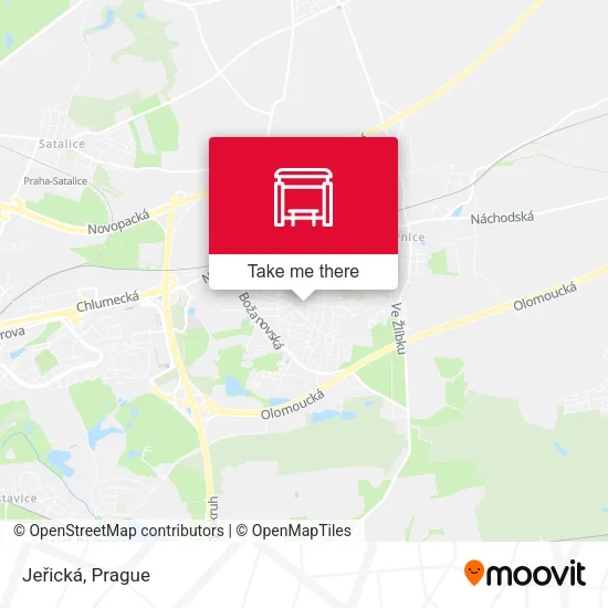 Карта Jeřická