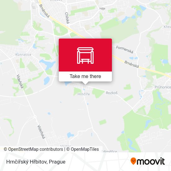 Hrnčířský Hřbitov map
