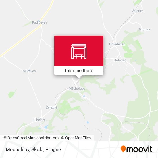 Měcholupy, Škola map