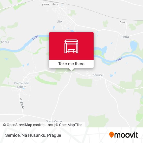Карта Semice, Na Husánku