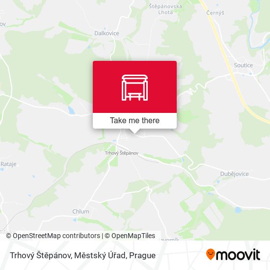 Trhový Štěpánov, Městský Úřad map
