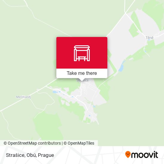 Карта Strašice, Obú