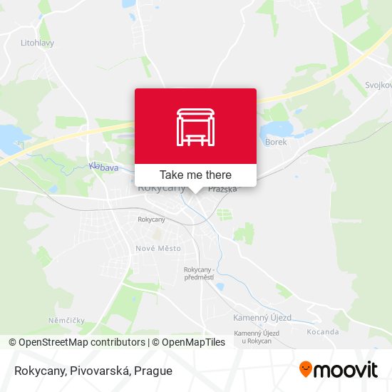 Rokycany, Pivovarská map