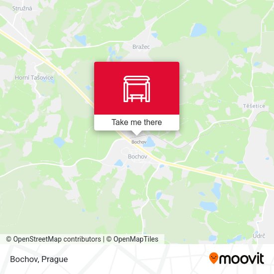 Карта Bochov