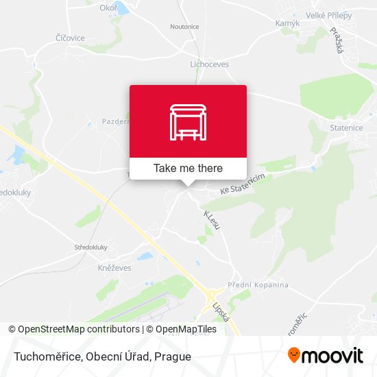 Tuchoměřice, Obecní Úřad map