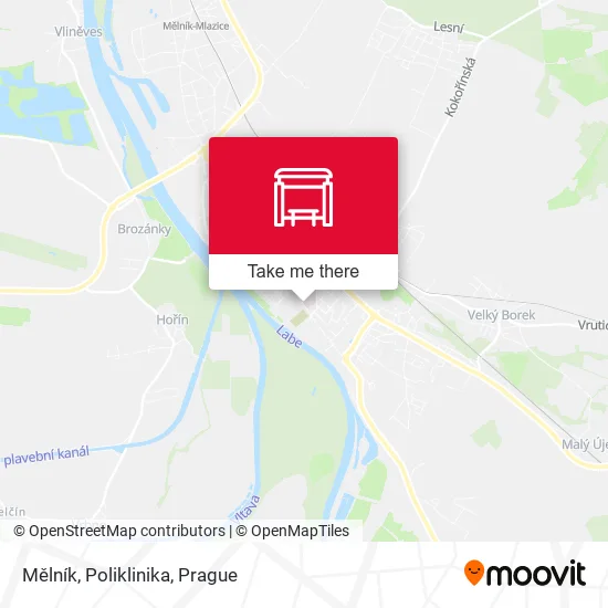 Карта Mělník, Poliklinika