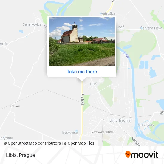 Карта Libiš