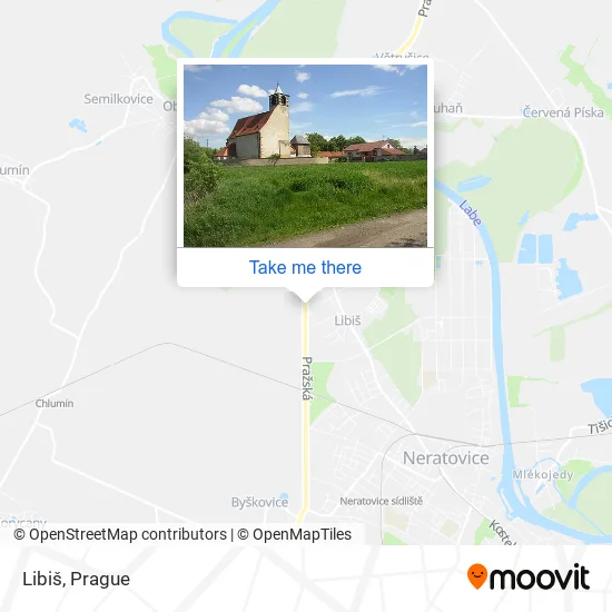 Карта Libiš