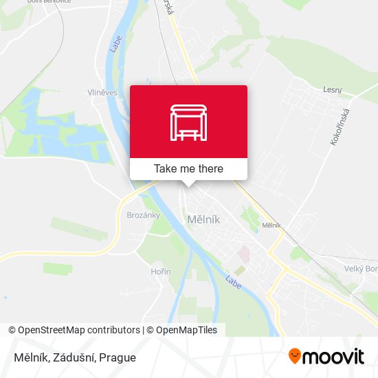 Mělník, Zádušní map