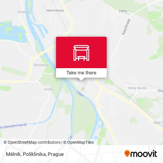 Карта Mělník, Poliklinika