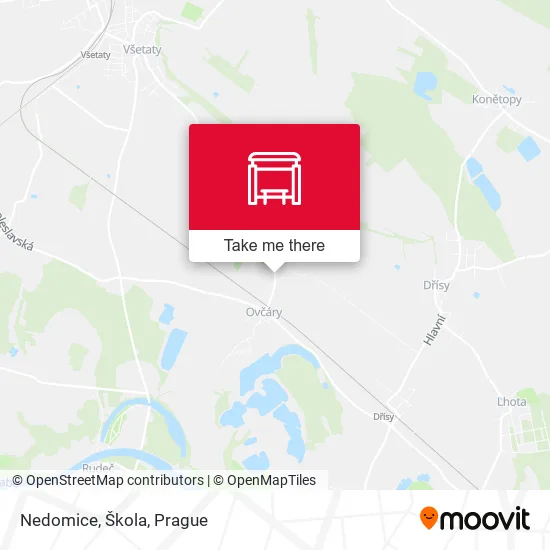 Карта Nedomice, Škola