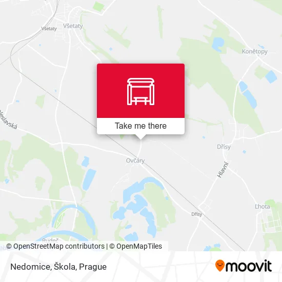 Карта Nedomice, Škola