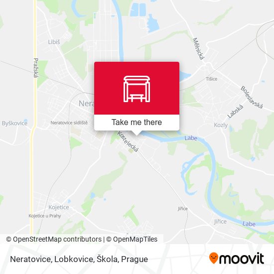 Neratovice, Lobkovice, Škola map
