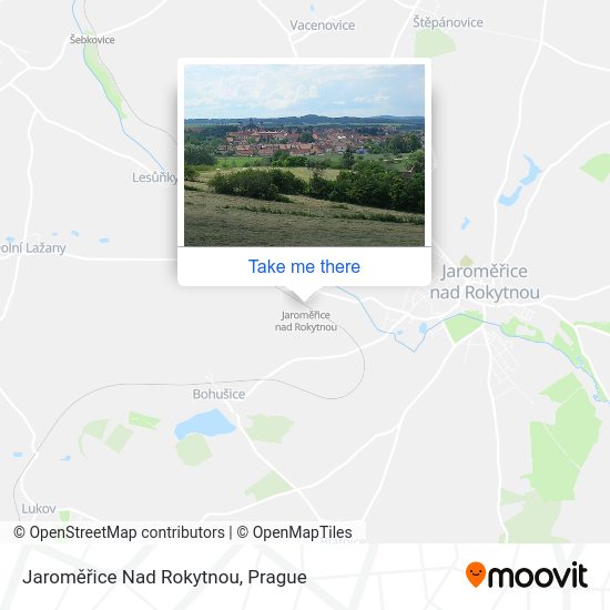 Jaroměřice Nad Rokytnou map