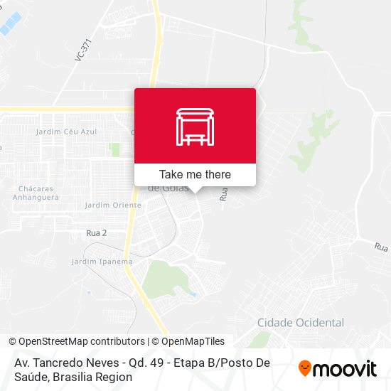 Av. Tancredo Neves - Qd. 49 - Etapa B / Posto De Saúde map