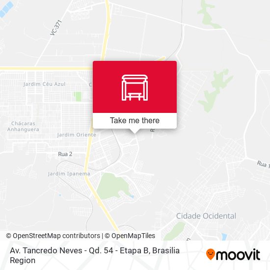 Av. Tancredo Neves - Qd. 54 - Etapa B map