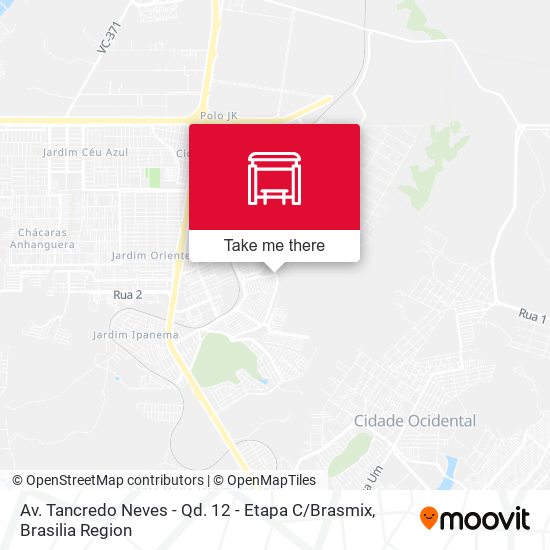 Av. Tancredo Neves - Qd. 12 - Etapa C / Brasmix map
