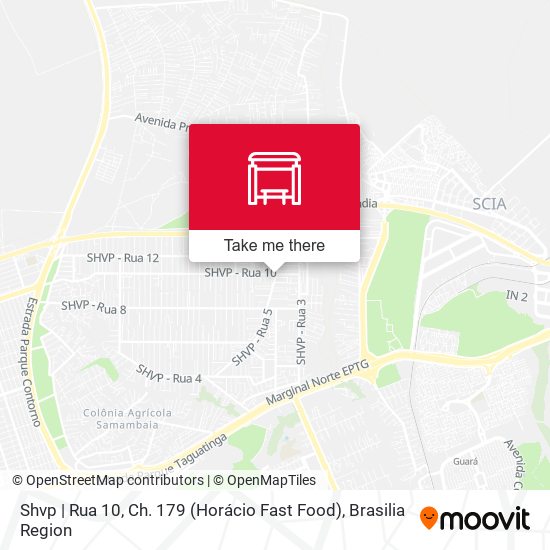 Shvp | Rua 10, Ch. 179 (Horácio Fast Food) map