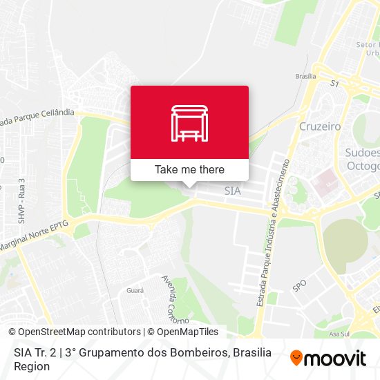 Mapa Sia Trecho 2 | 3° Grupamento Dos Bombeiros